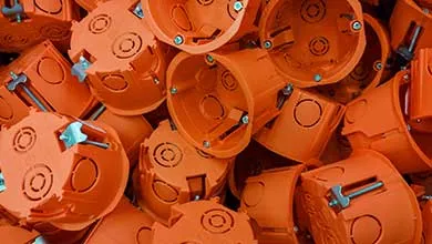 orange outlet covers