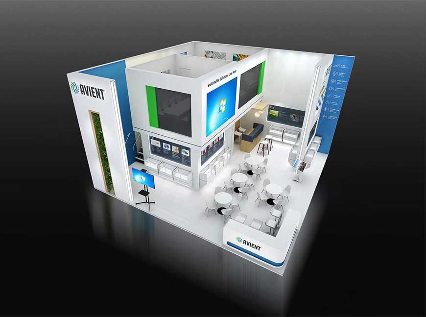 Avient's Chinaplas booth rendering